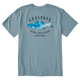 Walden Blue - Men's Trippy Fish Short Sleeve Premium Tee