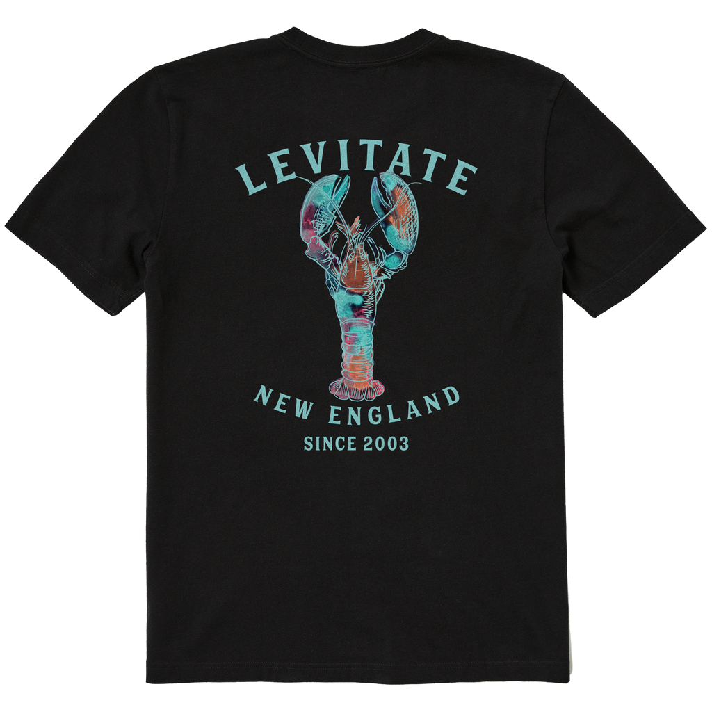 Men's Trippy Lobster Short Sleeve Premium Tee - Levitate