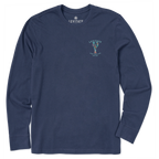 Men's Trippy Lobster Long Sleeve Premium Tee - Levitate