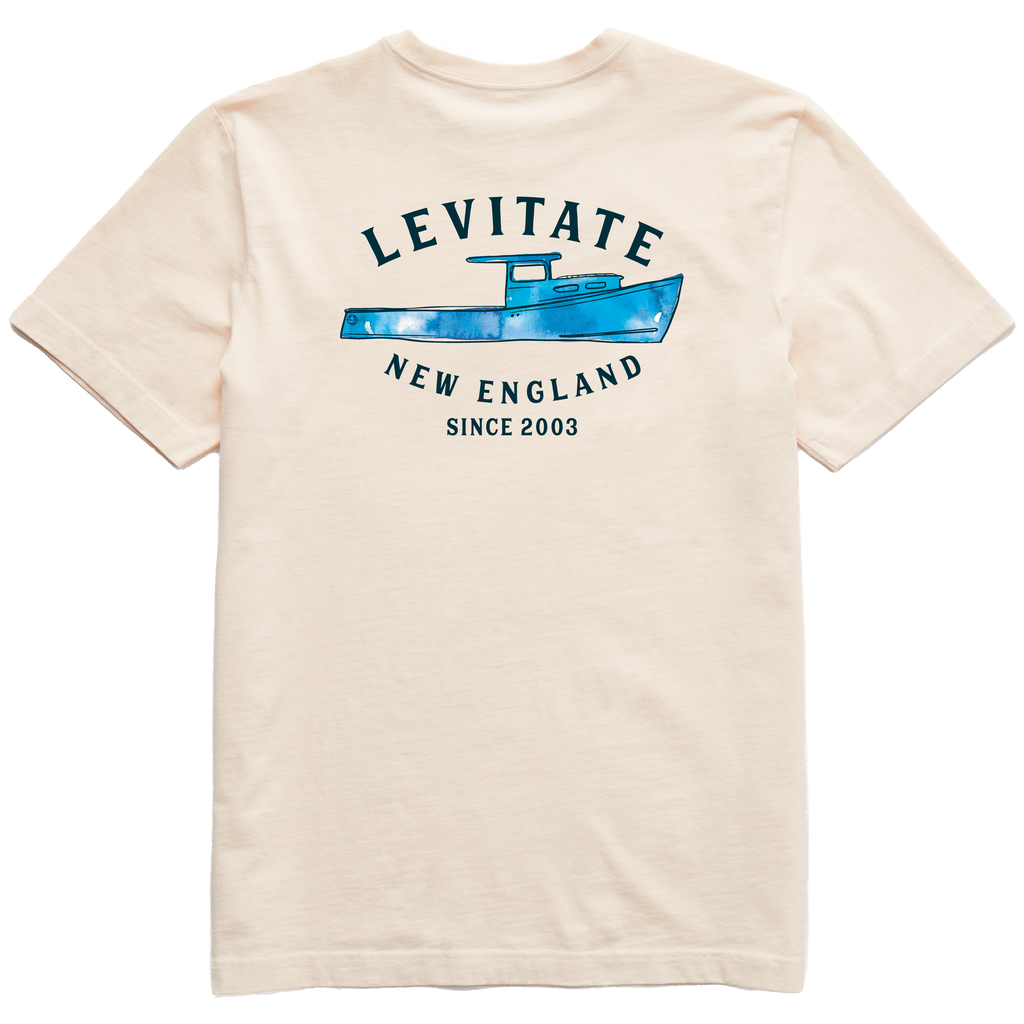 Men's Trippy Trawler Short Sleeve Premium Tee - Levitate