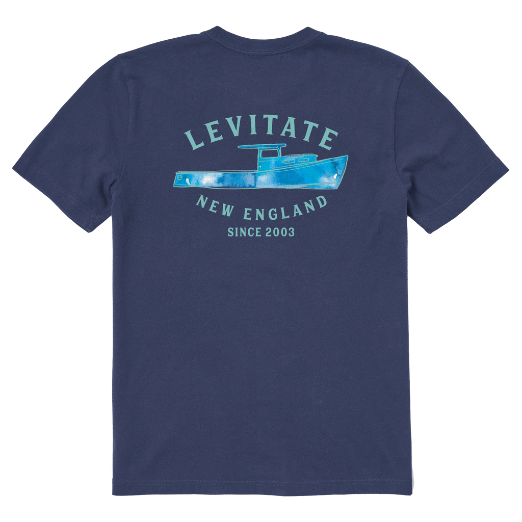 Men's Trippy Trawler Short Sleeve Premium Tee - Levitate