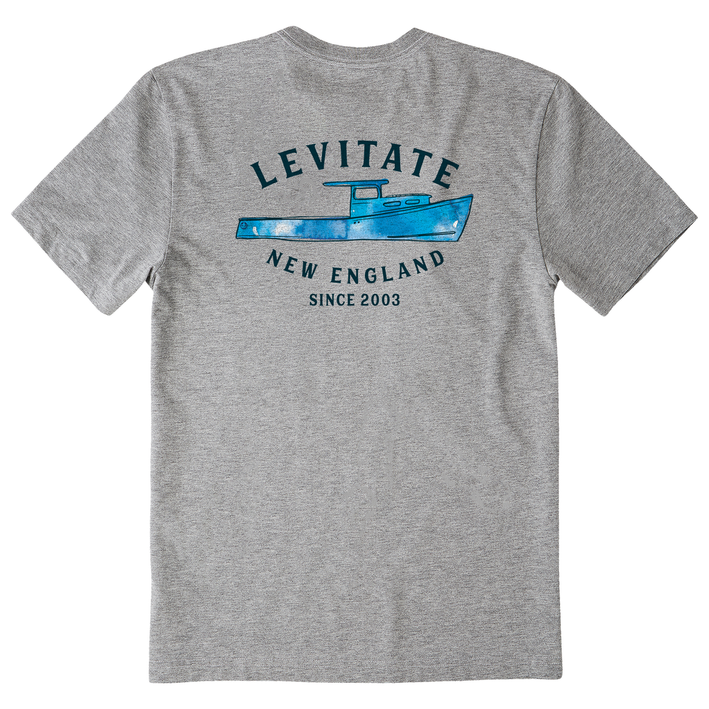 Men's Trippy Trawler Short Sleeve Premium Tee - Levitate