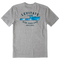 Medium Heather Gray - Men's Trippy Trawler Short Sleeve Premium Tee