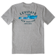 Medium Heather Gray - Men's Trippy Trawler Short Sleeve Premium Tee