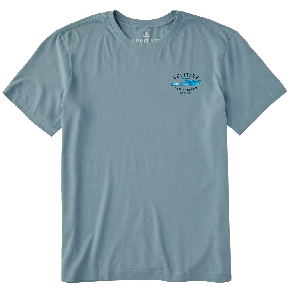 Men's Trippy Trawler Short Sleeve Premium Tee - Levitate