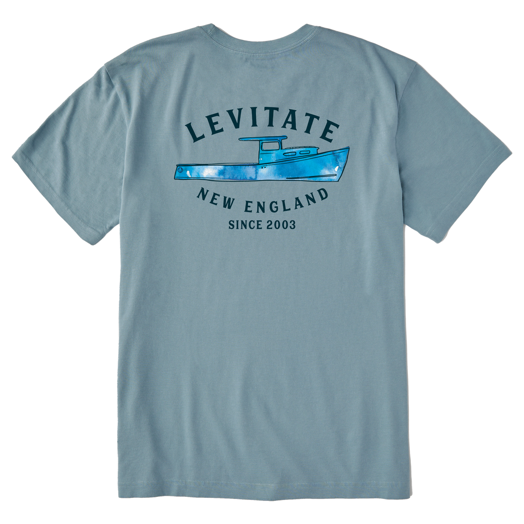 Men's Trippy Trawler Short Sleeve Premium Tee - Levitate