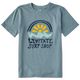 Walden Blue - Kid's Morning Sun Short Sleeve Premium Tee
