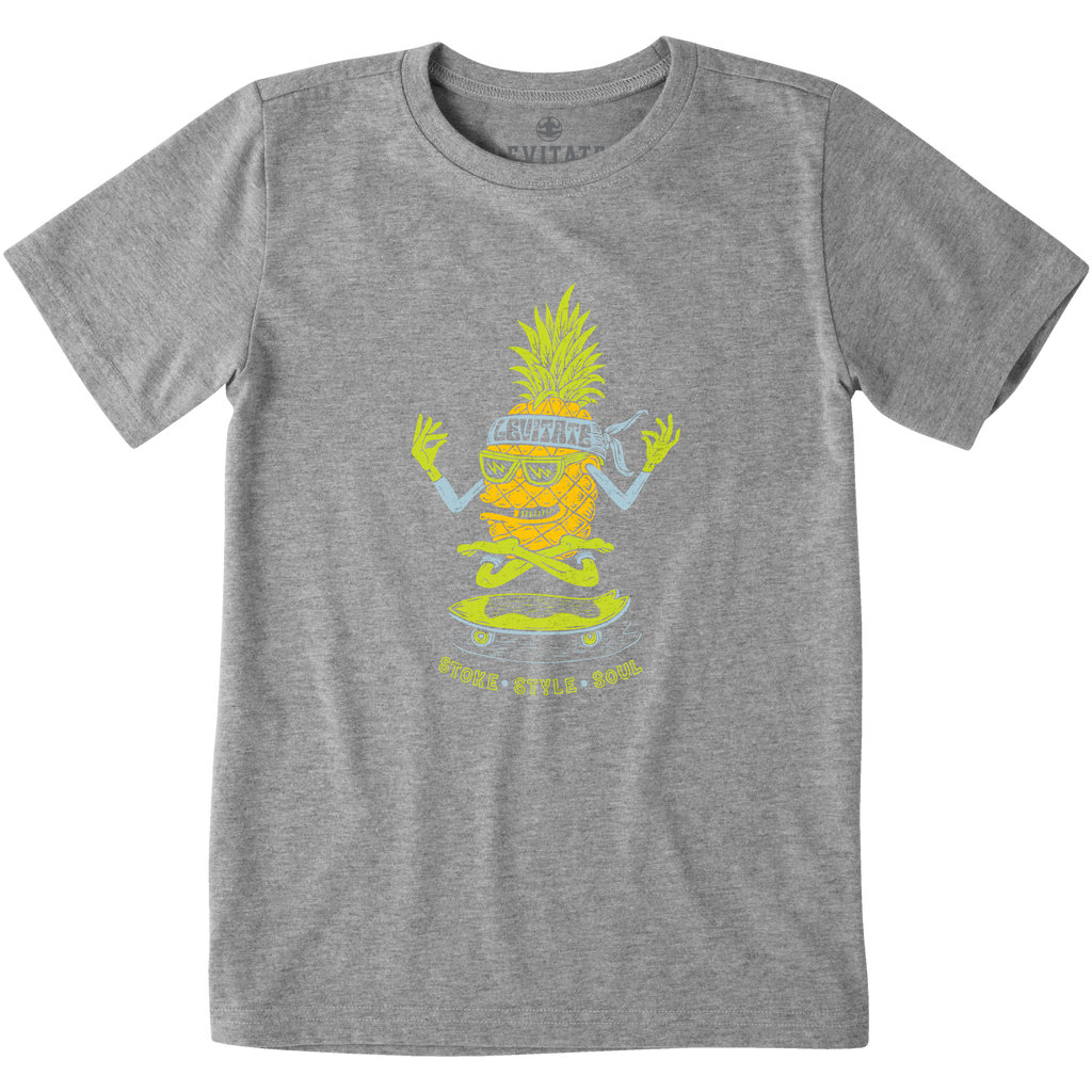 Kid's Pineapple Funk Short Sleeve Premium Tee - Levitate