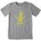 Medium Heather Gray - Kid's Pineapple Funk Short Sleeve Premium Tee