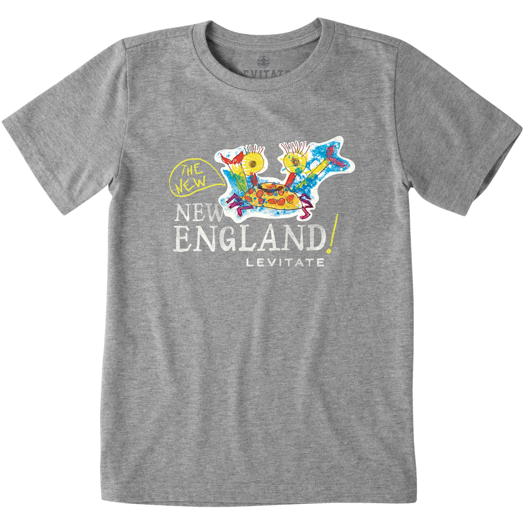 Kid's Creative Crab Short Sleeve Premium Tee - Levitate