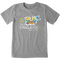 Medium Heather Gray - Kid's Creative Crab Short Sleeve Premium Tee