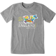 Medium Heather Gray - Kid's Creative Crab Short Sleeve Premium Tee