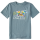 Walden Blue - Kid's Creative Crab Short Sleeve Premium Tee