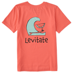 Kid's Surfing Melon Short Sleeve Premium Tee - Levitate