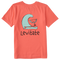 Pink Coral - Kid's Surfing Melon Short Sleeve Premium Tee