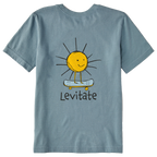 Kid's Sunshine Skater Short Sleeve Premium Tee - Levitate
