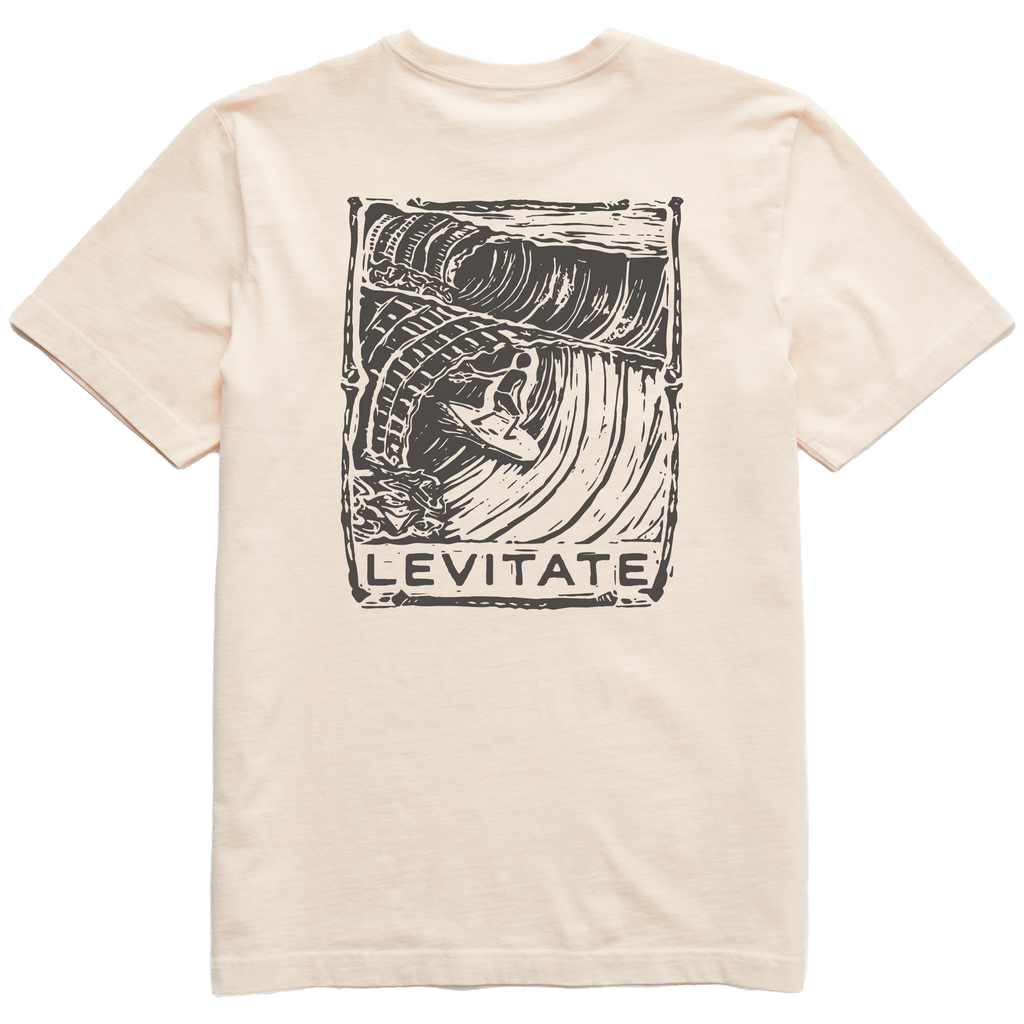 Men's Surf Bones Short Sleeve Premium Tee - Levitate