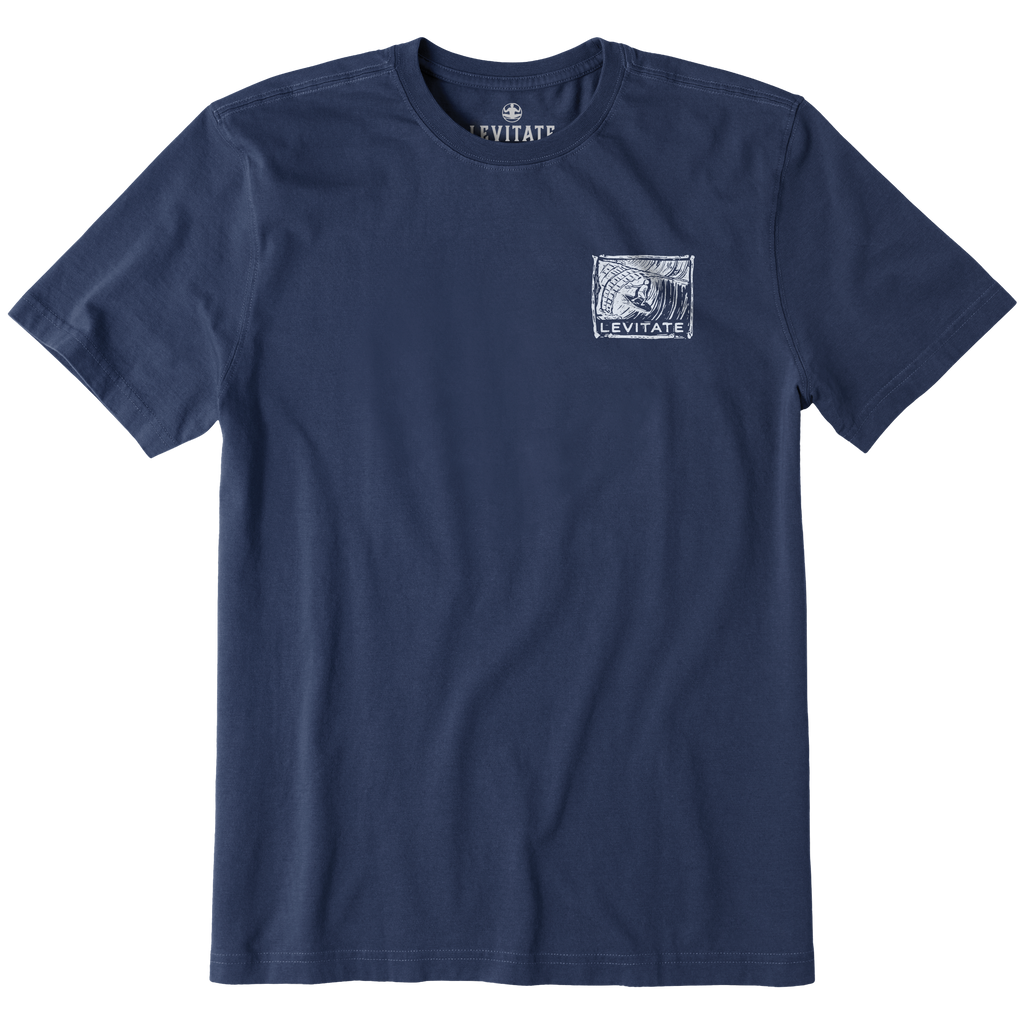 Men's Surf Bones Short Sleeve Premium Tee - Levitate