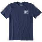Men's Surf Bones Short Sleeve Premium Tee - Levitate