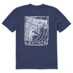 Men's Surf Bones Short Sleeve Premium Tee - Levitate
