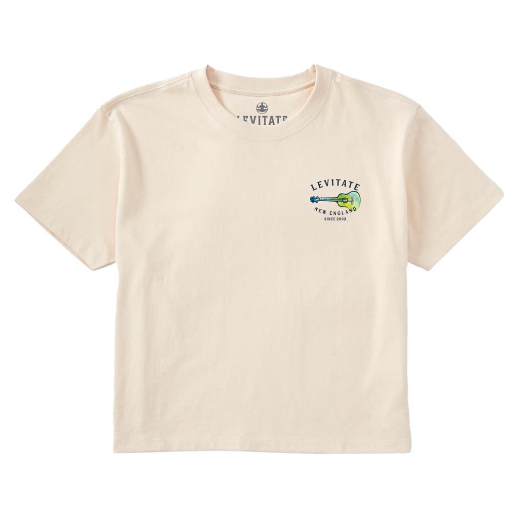 Women's Trippy Uke Short Sleeve Premium Tee - Levitate