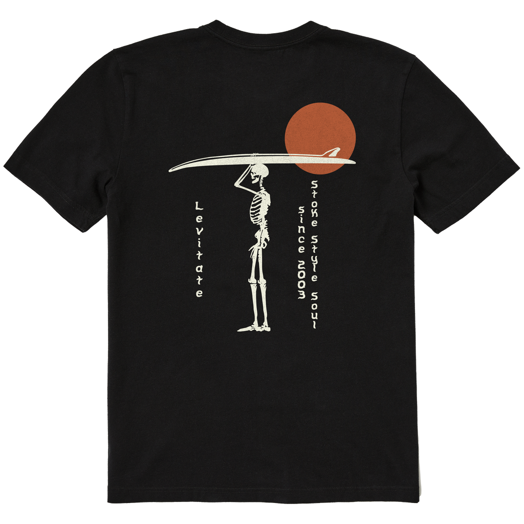 Men's Beach Break Short Sleeve Premium Tee - Levitate