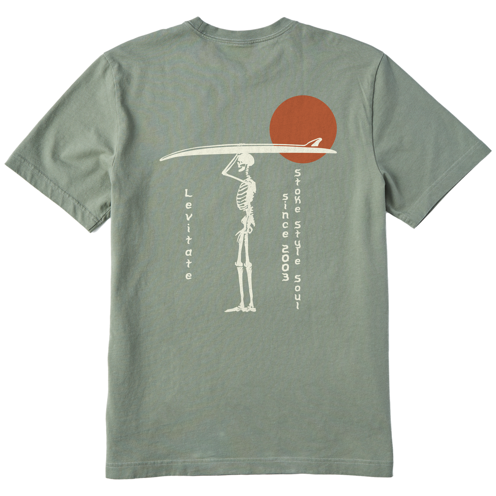 Men's Beach Break Short Sleeve Premium Tee - Levitate