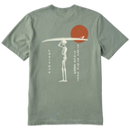 Men's Beach Break Short Sleeve Premium Tee - Levitate