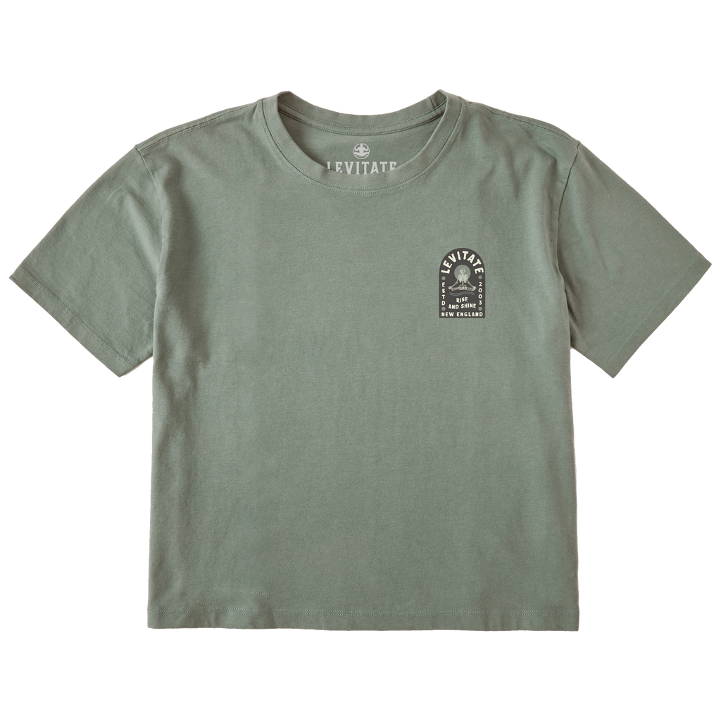 Women's Tombstone Sunrise Short Sleeve Premium Tee - Levitate