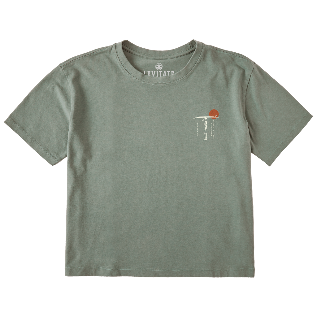 Women's Beach Break Short Sleeve Premium Tee - Levitate