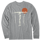 Men's Beach Break Long Sleeve Premium Tee - Levitate