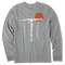 Medium Heather Gray - Men's Beach Break Long Sleeve Premium Tee