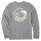 Men's Starry Night Long Sleeve Premium Tee - Levitate