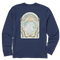 Delta Blue - Men's In The Curl Long Sleeve Premium Tee