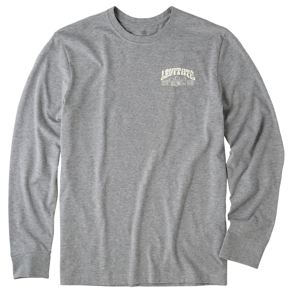 Men's In The Curl Long Sleeve Premium Tee - Levitate