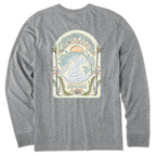Men's In The Curl Long Sleeve Premium Tee - Levitate