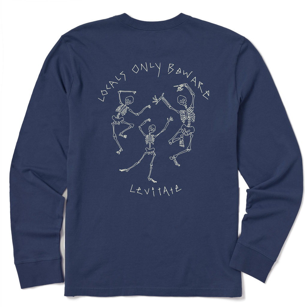 Men's Locals Only Long Sleeve Premium Tee - Levitate