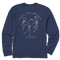 Delta Blue - Men's Locals Only Long Sleeve Premium Tee