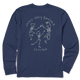 Delta Blue - Men's Locals Only Long Sleeve Premium Tee
