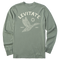 Eucalyptus - Men's Camo Duck Long Sleeve Premium Tee