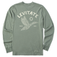 Eucalyptus - Men's Camo Duck Long Sleeve Premium Tee