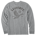 Men's Camo Duck Long Sleeve Premium Tee - Levitate