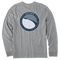 Medium Heather Gray - Men's Cutback Long Sleeve Premium Tee