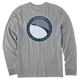 Medium Heather Gray - Men's Cutback Long Sleeve Premium Tee