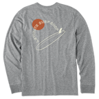Men's Single Fin Club Long Sleeve Premium Tee - Levitate