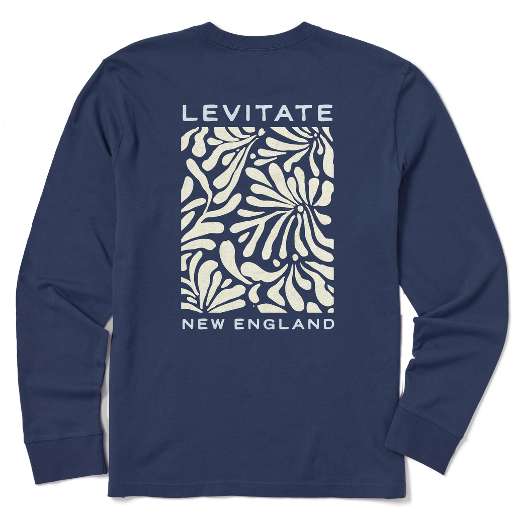 Men's Couch Beach Long Sleeve Premium Tee - Levitate