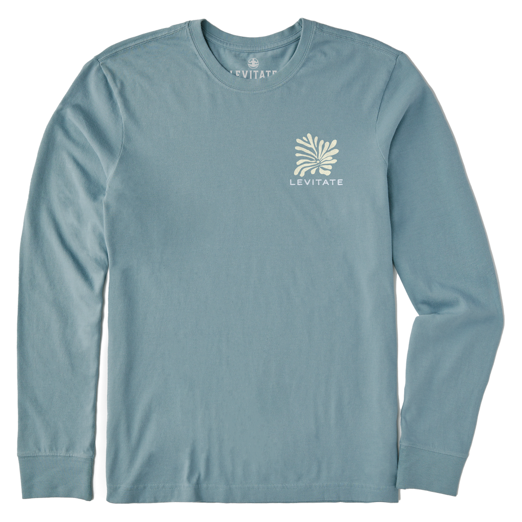 Men's Couch Beach Long Sleeve Premium Tee - Levitate