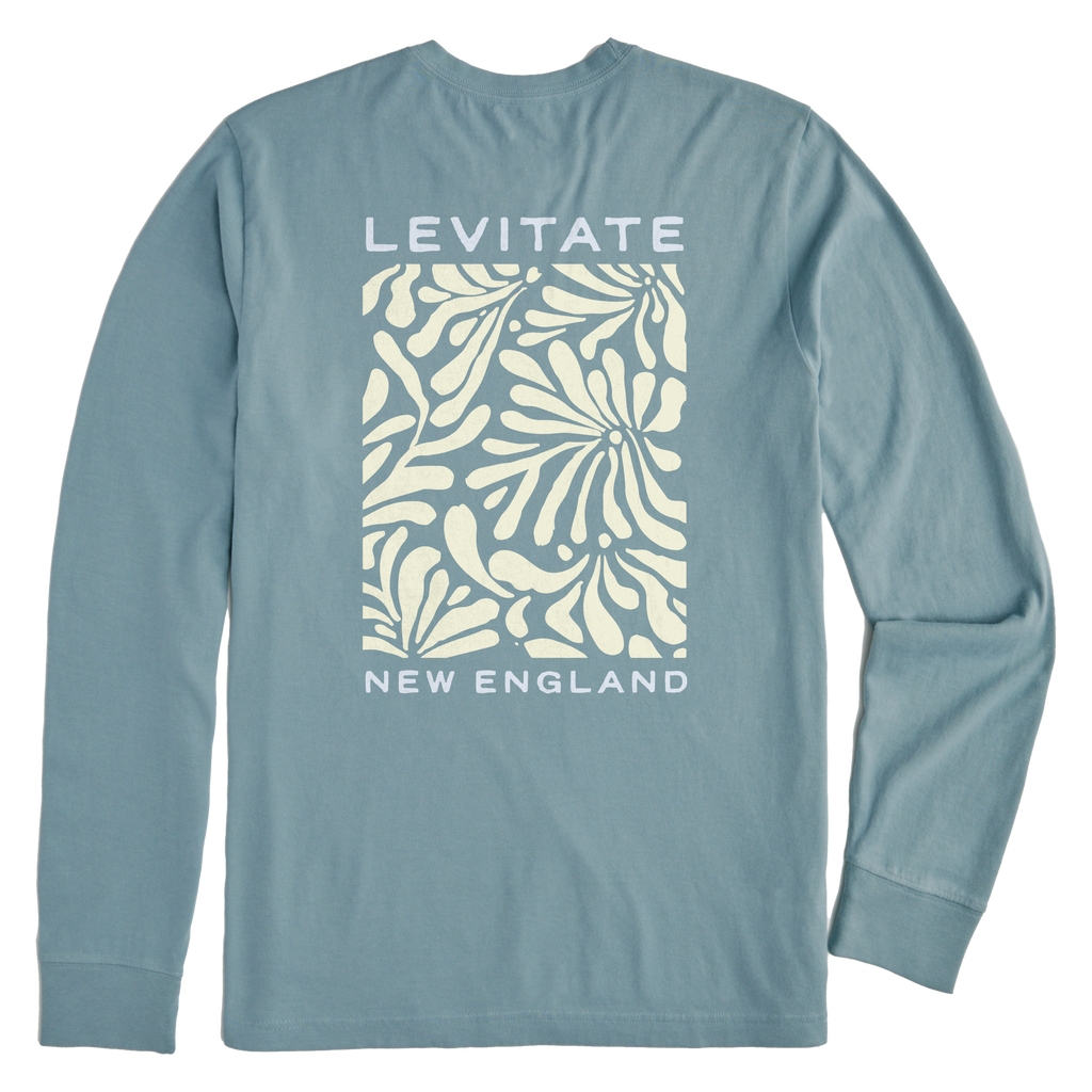 Men's Couch Beach Long Sleeve Premium Tee - Levitate