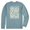 Walden Blue - Men's Couch Beach Long Sleeve Premium Tee
