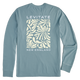Walden Blue - Men's Couch Beach Long Sleeve Premium Tee